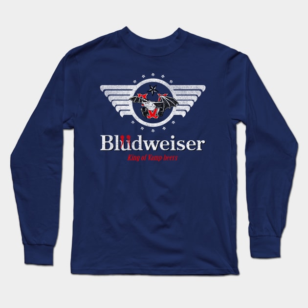 Bludweiser Long Sleeve T-Shirt by GiMETZCO!